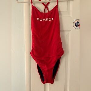 TYR Lifeguard Durafast Lite Crosscutfit One Piece Swimsuit